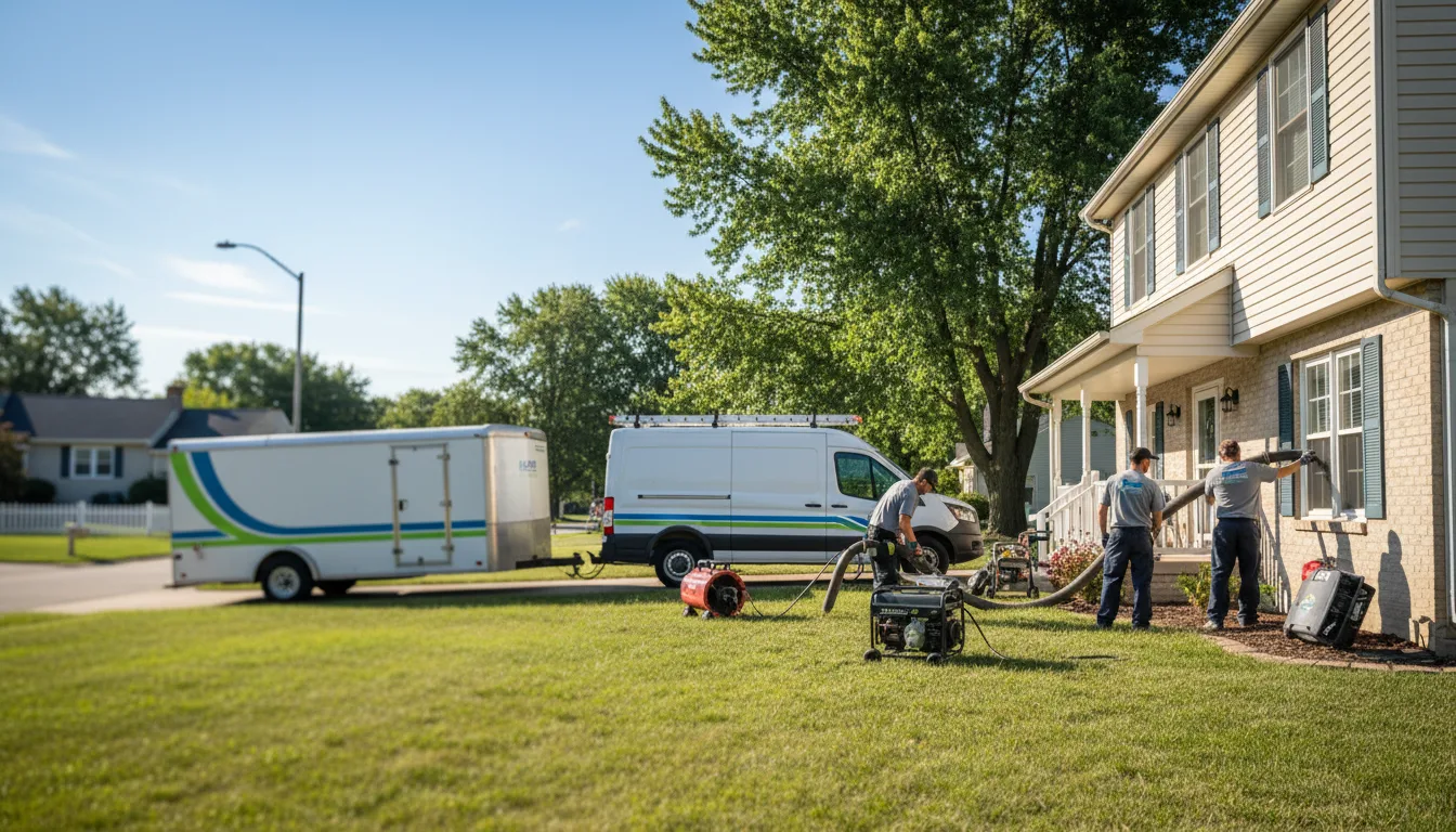 Flooded Basement Restoration And Cleanup With Repair in Oyens, IA near me
